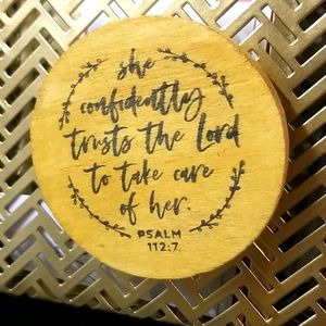 Psalm 112:7 Magnet